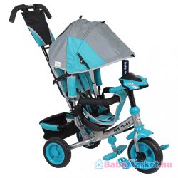 Tricikli babáknak -  Baby Mix Lux Trike szürke-kék