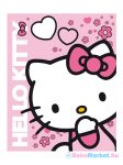Gyerek kétoldalas takaró Hello Kitty 120x150 cm