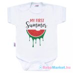 Body nyomtatással New Baby My first Summer 74 (6-9 h)