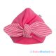 Lány sapka turbán New Baby For Girls stripes