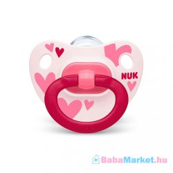 Baba cumi  NUK Happy Days 6-18 h fehér rózsaszín  BOX