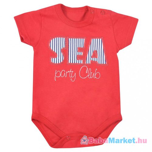Baba nyári body Koala Sea Party piros