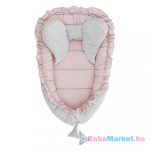   Babafészek - kisbabák számára Minky Belisima Mouse rózsaszín