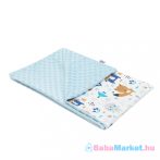 Babatakaró - Minky New Baby Maci kék 80x102 cm