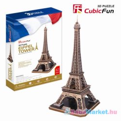 CubicFun: Eiffel Tower 82 darabos 3D puzzle