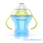 Cseppmentes itatópohár - BabyOno 180 ml kék