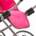 Játékbabakocsi -  2az1-ben New Baby Anetka rózsaszín pöttyös