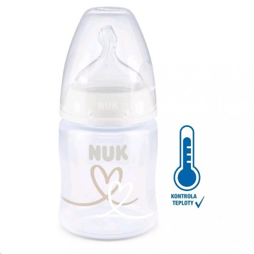 Nuk cumisüveg - First Choice Temperature Control 150 ml white