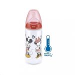   NUK itatópohár - Disney Mickey hőmérséklet jelzővel 300 ml piros