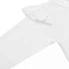 Baba pamut kezeslábas New Baby Practical fehér lány 92 (18-24 h)