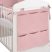 2-részes ágyneműhuzat New Baby Dominika 90/120 cm rózsaszín