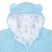 Téli baba kabátka New Baby Nice Bear kék - 68 (4-6 h)