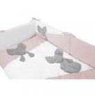5-részes ágyneműhuzat Belisima Mouse 100/135 rózsaszín