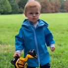 Softshell baba kabát New Baby kék - 98 (2-3 éves)