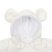 Téli kezeslábas kapucnival és fülekkel New Baby Pumi cream 62 (3-6 h)