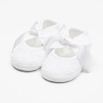 Baba csipke cipő New Baby fehér 6-12 h