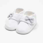 Baba cipők masnival New Baby fehér 0-3 h