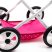 Játékbabakocsi - New Baby COMFORT rózsaszín pöttyös