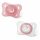 Chicco Mini Soft cumi 2-6 hó, 2 db rózsaszín - transzparens