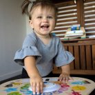 BABY EINSTEIN Aktív zenélő asztal Magic Touch™ HAPE 6hó+