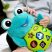 BABY EINSTEIN Zenélő interaktív játék teknős Neptune's Cuddly Composer™ 6hó+