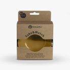 Petite & Mars Szilikon tál tapadókoronggal TAKE&MATCH Intense Ochre 6m+