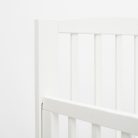 Gyerek kiságy New Baby LILLY leengedhető oldalráccsal fehér