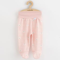 Baba lábfejes nadrág New Baby Classic II maci fehér