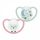 Baba cumi  NUK Space Nights 6-18h 2 db/BOX lány