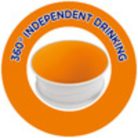 Chicco Perfect Cup 360° itatópohár 200 ml pohár peremű tanulópohár