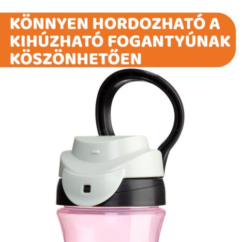 Chicco Kids Travel Cup 350ml pohárperemű itató 2év+ 0% BPA