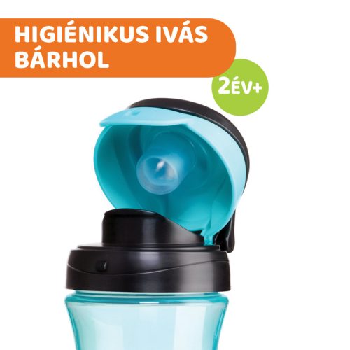 Chicco Kids Travel Cup 350ml pohárperemű itató 2év+ 0% BPA