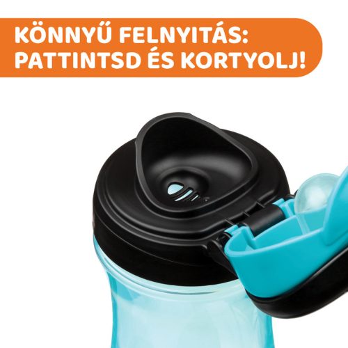 Chicco Kids Travel Cup 350ml pohárperemű itató 2év+ 0% BPA