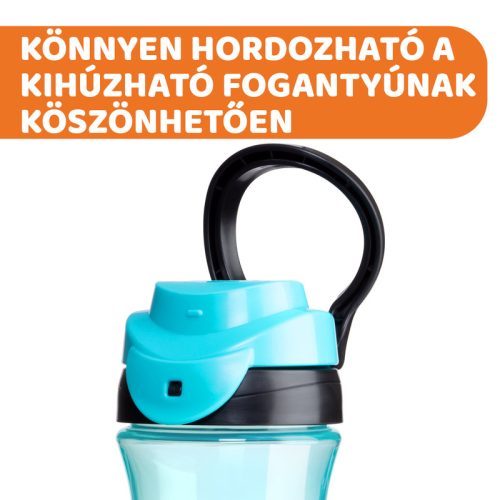 Chicco Kids Travel Cup 350ml pohárperemű itató 2év+ 0% BPA