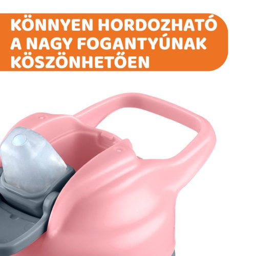 Chicco Kids Pop Up 350ml szívószálas kulacs 2év+ 0% BPA