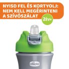 Chicco Kids Pop Up 350ml szívószálas kulacs 2év+ 0% BPA