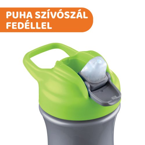 Chicco Kids Pop Up 350ml szívószálas kulacs 2év+ 0% BPA