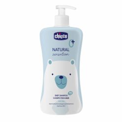   Chicco Sampon könnymentes 500ml Natural Sensation Aloéval, édes mandulaolajjal és betainnal dúsított