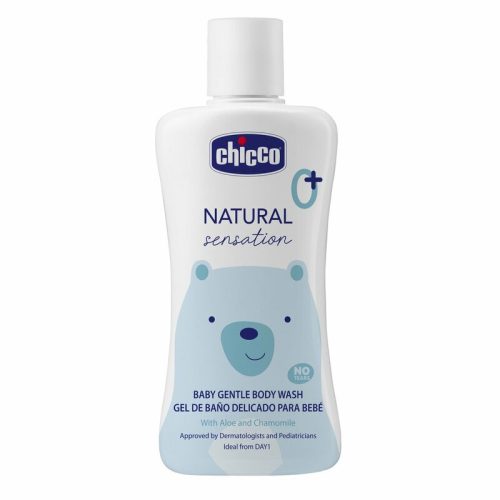 Chicco Gyengéd babafürdető 200 ml Natural Sensation Aloe és Kamilla kivonattal
