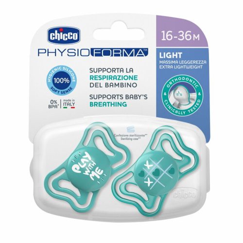 Chicco Physio Forma Light 16-36 hó cumi 2 db sterilizálós tokban