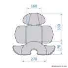 Maxi-Cosi Pearl 360 Pro ülésbetét 40-60 cm babatest mérethez 0-6 hó