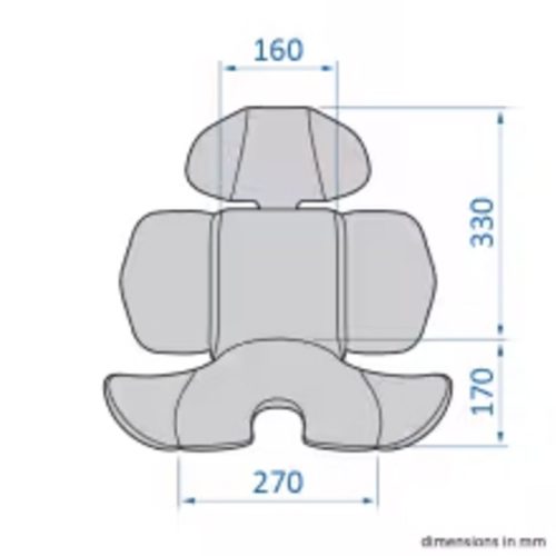 Maxi-Cosi Pearl 360 Pro ülésbetét 40-60 cm babatest mérethez 0-6 hó