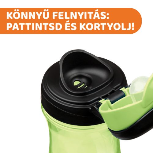 Chicco Kids Travel Cup 350ml pohárperemű itató 2év+ 0% BPA