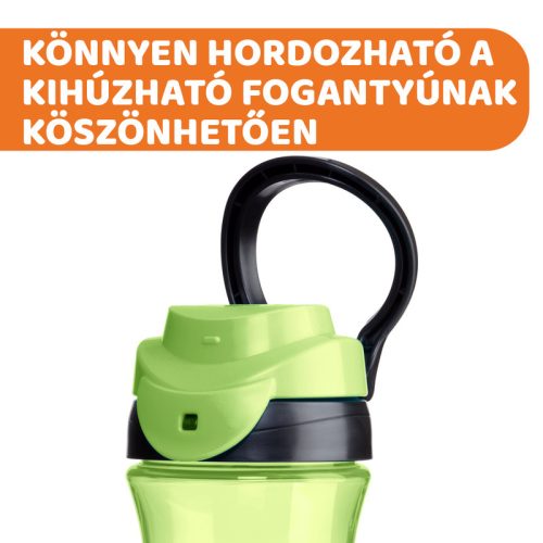 Chicco Kids Travel Cup 350ml pohárperemű itató 2év+ 0% BPA