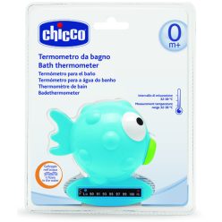   Chicco Halacska vízhőmérő 32-38°C - világoskék vízhőmérő