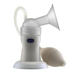   Chicco Well-Being Classic mellszívó Kézi pumpás mellszívó Well-Being 150 ml cumisüveggel