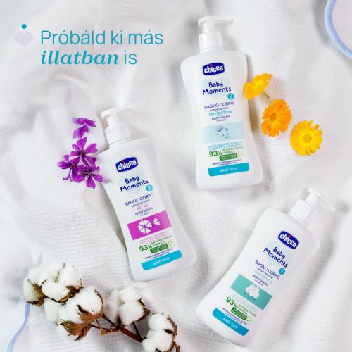 Chicco Fürdető Protection 500 ml - könnymentes Baby Moments körömvirág és glicerin