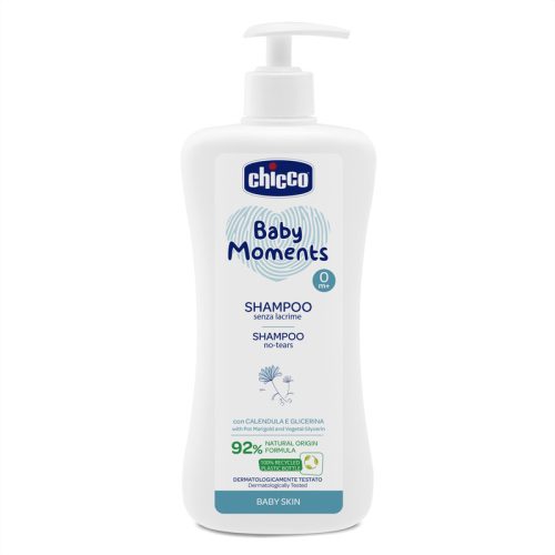 Chicco Sampon könnymentes 500 ml Baby Moments körömvirág és növényi glicerin