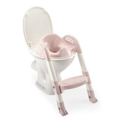   Thermo Baby lépcsős wc szűkítő Kiddy Loo rose poudre rózsaszín