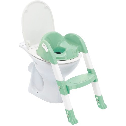 Thermobaby wc szűkítő lépcsős Kiddy Loo Celadon zöld